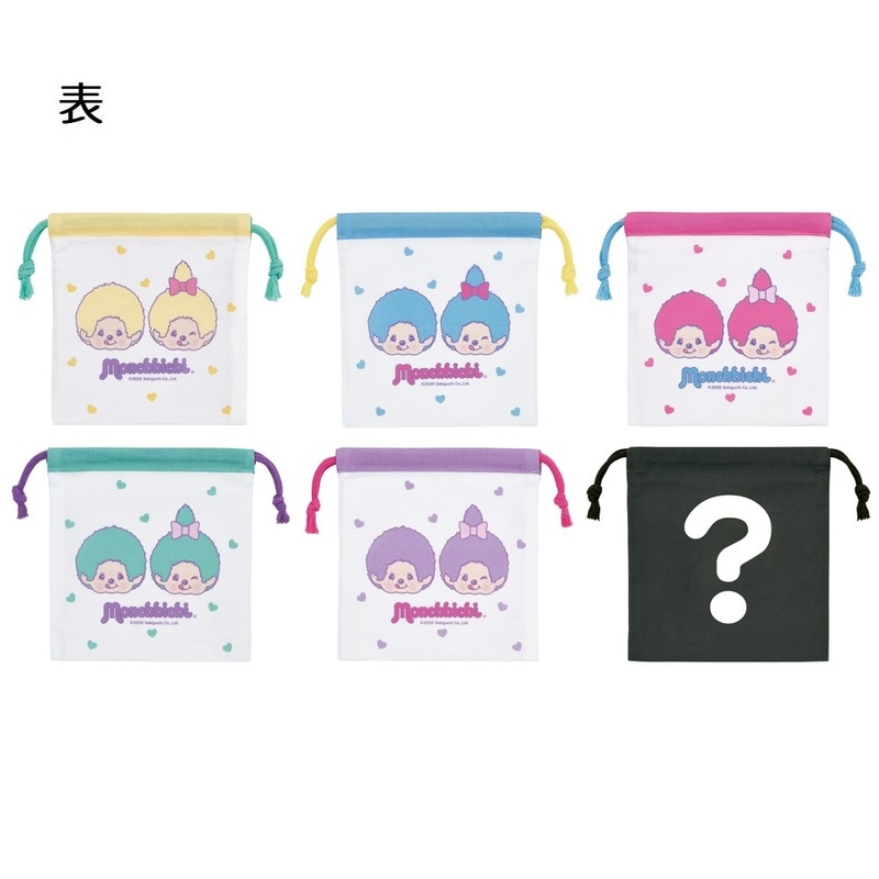 スケーター キャラクター ミステリーボックス巾着 M 全6種類 レア