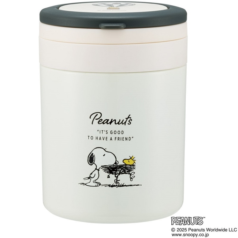 スケーター デリカポット 500ml 保温 保冷 スープジャー ハンドル付き