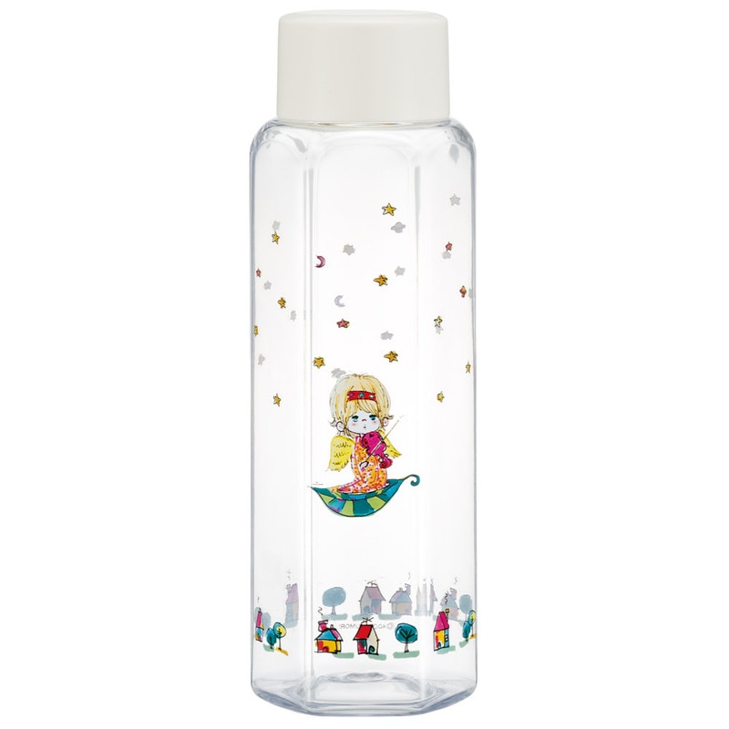 スケーター 六角形 プラスチック マグ 水筒 350ml 直飲み ウォーター