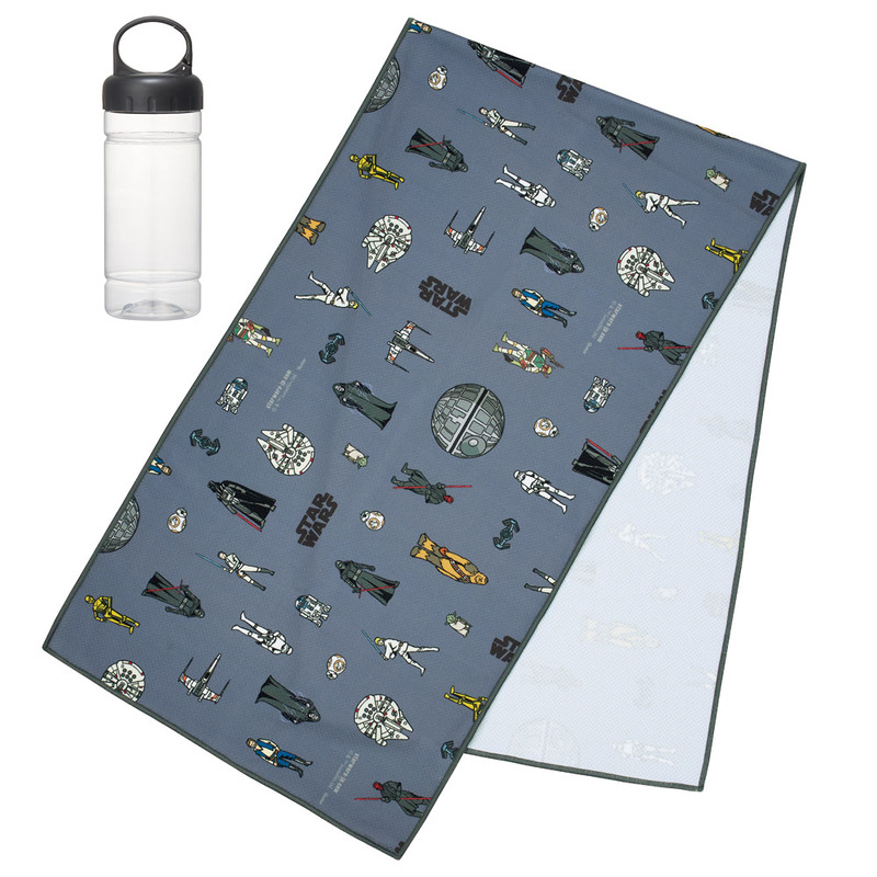 スケーター ケース付き クール タオル 100×30cm 接触 冷感 抗菌 防臭