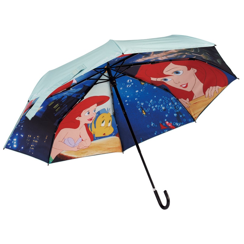 スケーター 日傘 晴雨兼用 傘 UVカット 遮光 遮熱 両面印刷 折りたたみ