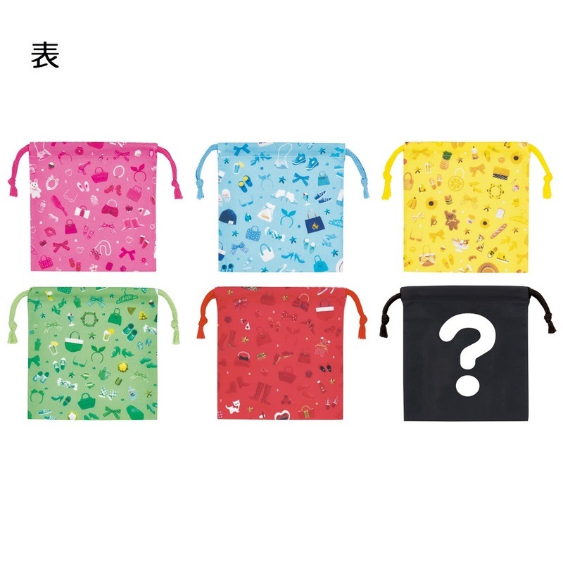 スケーター キャラクター ミステリーボックス巾着 M 全6種類 レア