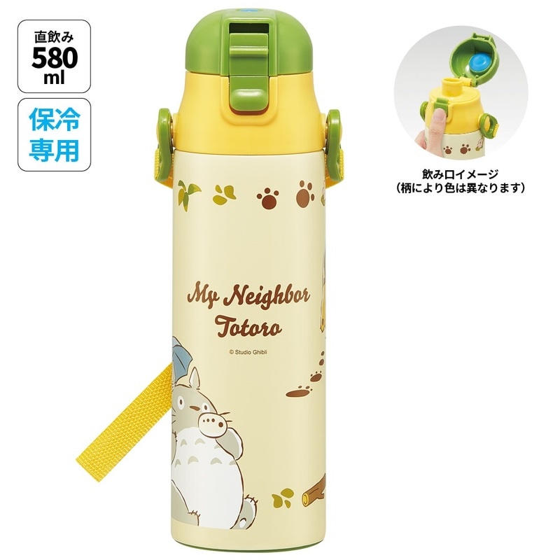 スケーター 水筒 子供 580ml 直飲み ダイレクト キッズ ステンレス