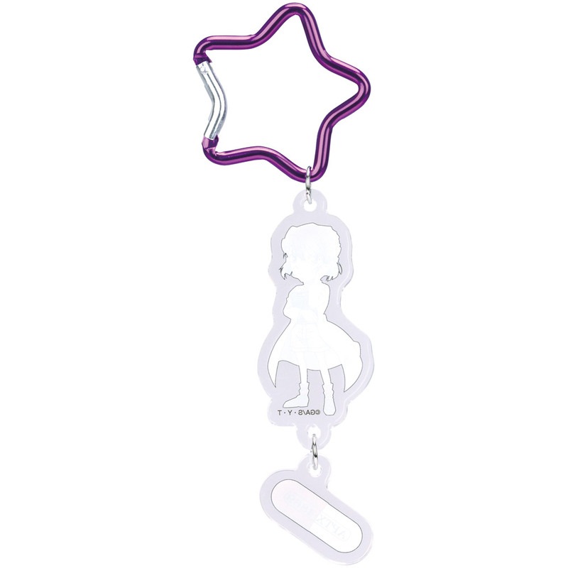 スケーター カラビナ付き アクリル キーホルダー アクキー 子供 キッズ