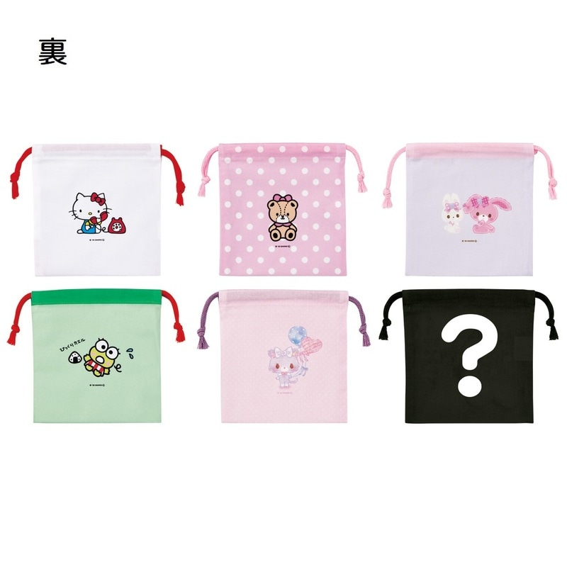 スケーター キャラクター ミステリーボックス巾着 M 全6種類 レア