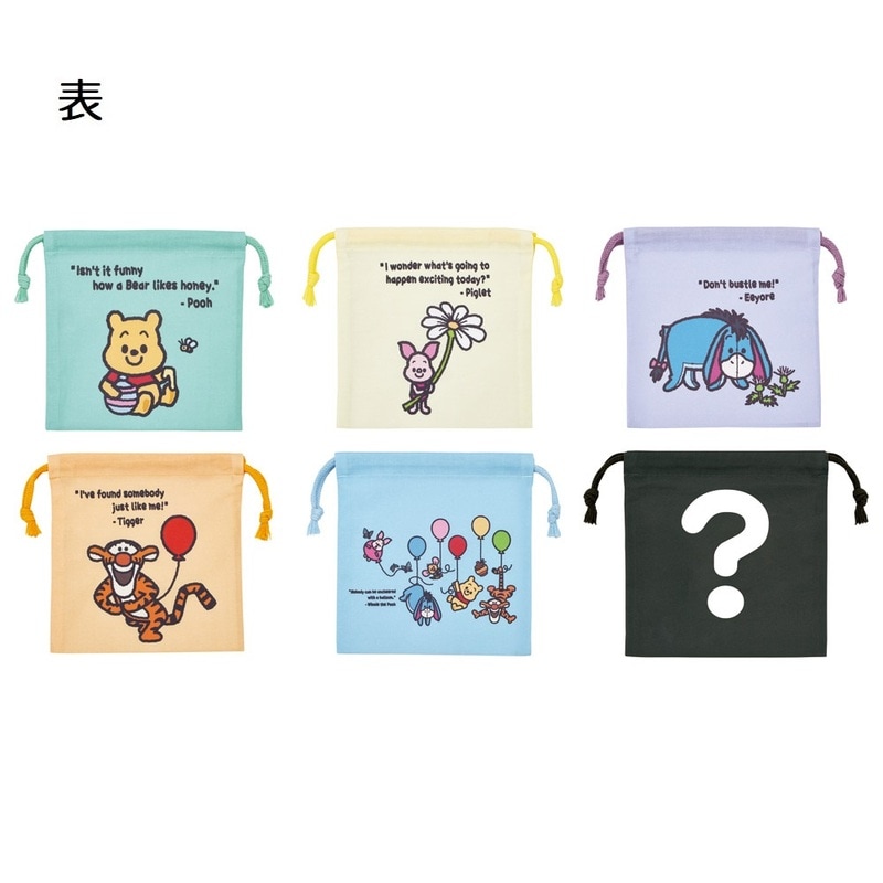 スケーター キャラクター ミステリーボックス巾着 M 全6種類 レア