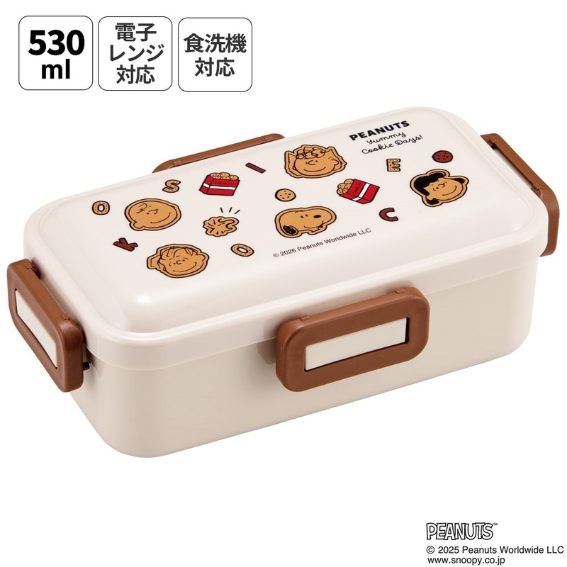 スケーター 弁当箱 530ml 大人 一段 仕切り 食洗機 レンジ 対応 日本製