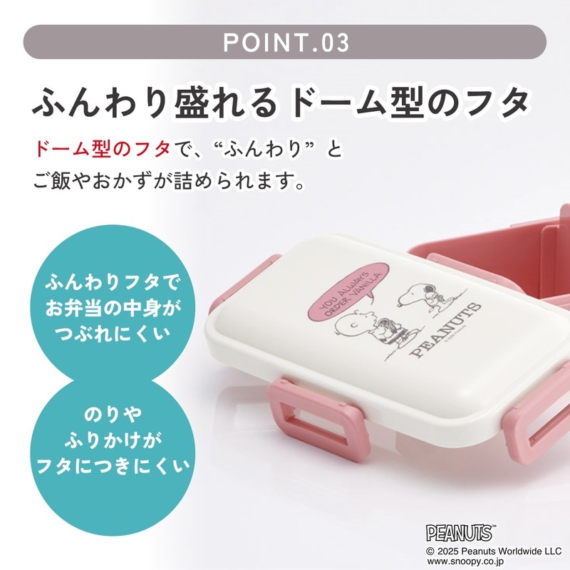 スケーター 弁当箱 530ml 大人 一段 仕切り 食洗機 レンジ 対応 日本製