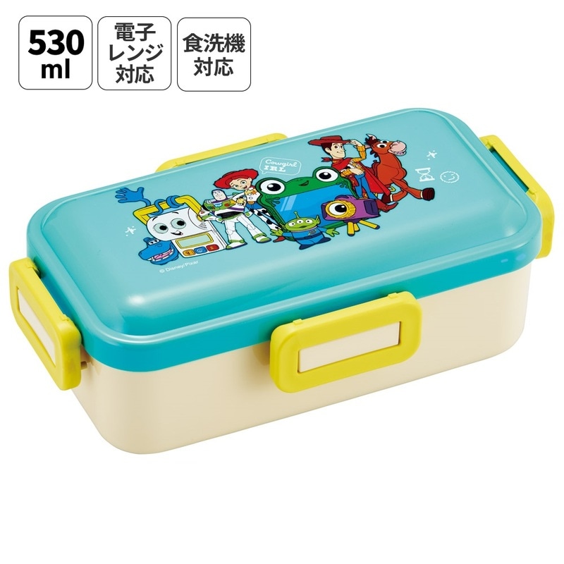 スケーター 弁当箱 530ml 大人 一段 仕切り 食洗機 レンジ 対応 日本製