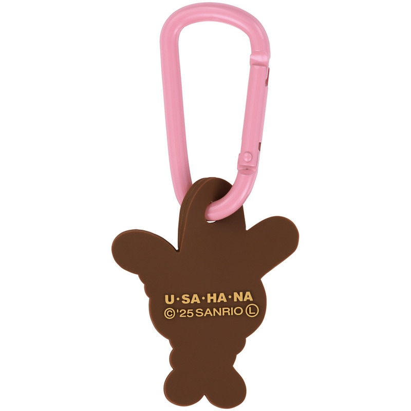 うさまる なんかへん？ マスコット ぽっこり　カラビナ　バッグアクセサリー スケーター マスコット 付き カラビナ キーホルダー かわいい 目印