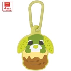 わん茶ちゃん キープ スケーター マスコット 付き カラビナ キーホルダー かわいい 目印