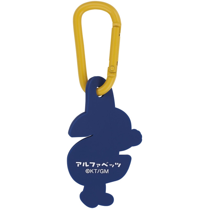 スケーター マスコット 付き カラビナ キーホルダー かわいい 目印
