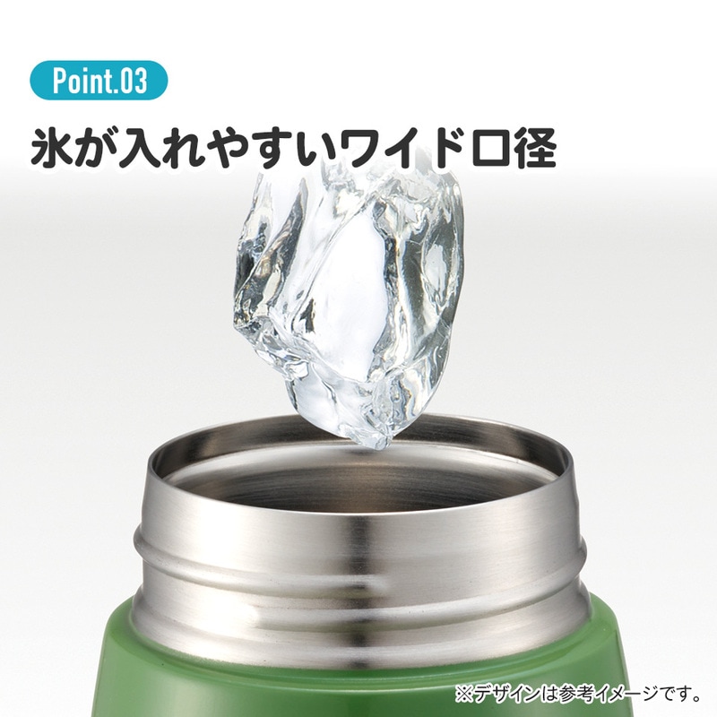 スケーター 水筒 480ml ワンタッチ ステンレス 子供 キッズ 直飲み