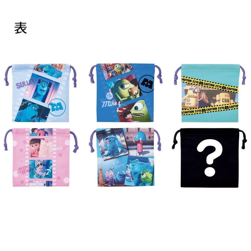 スケーター キャラクター ミステリーボックス巾着 M 全6種類 レア