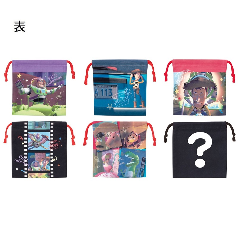 スケーター キャラクター ミステリーボックス巾着 M 全6種類 レア