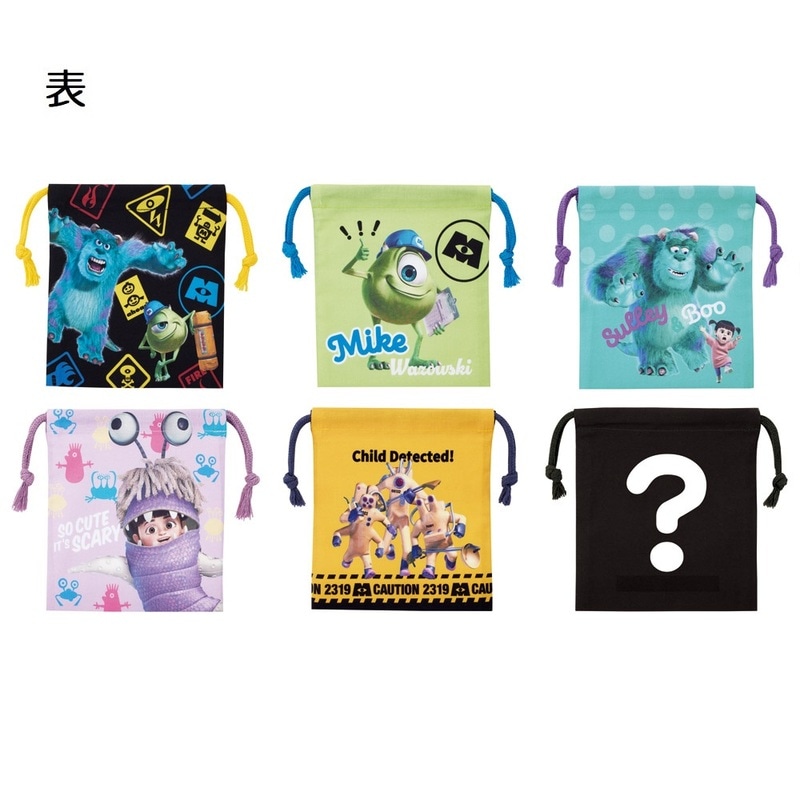 スケーター キャラクター ミステリーボックス巾着 M 全6種類 レア