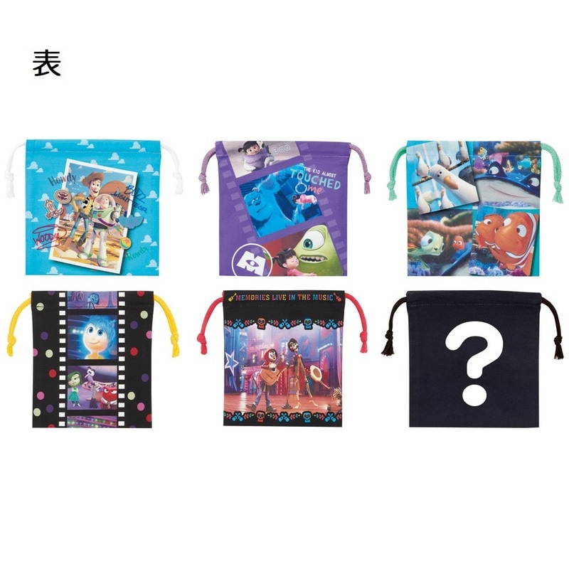 スケーター キャラクター ミステリーボックス巾着 M 全6種類 レア