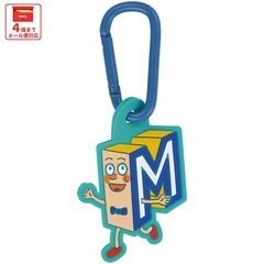 スケーター マスコット 付き カラビナ キーホルダー かわいい 目印