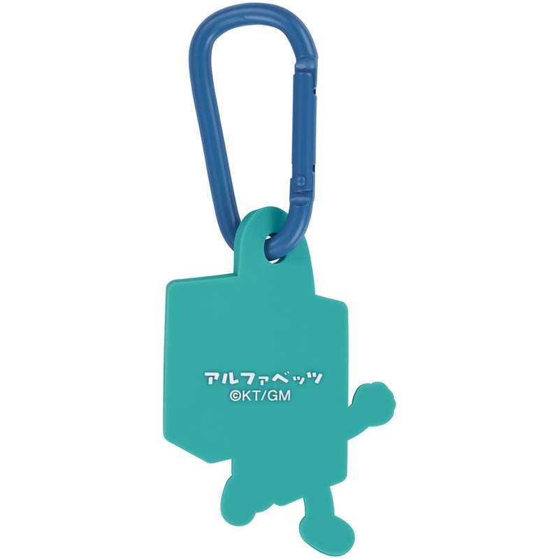 スケーター マスコット 付き カラビナ キーホルダー かわいい 目印