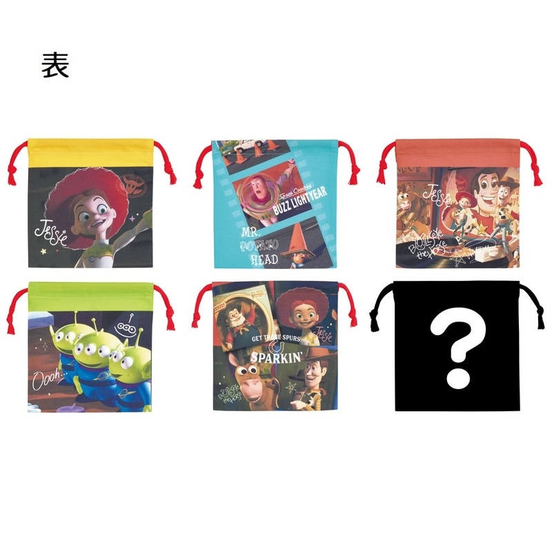 スケーター キャラクター ミステリーボックス巾着 M 全6種類 レア