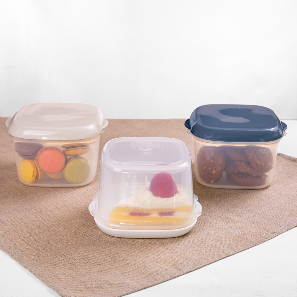 抗菌 2WAY 保存容器 1050ml ケーキ お菓子 マフィン カップケーキ