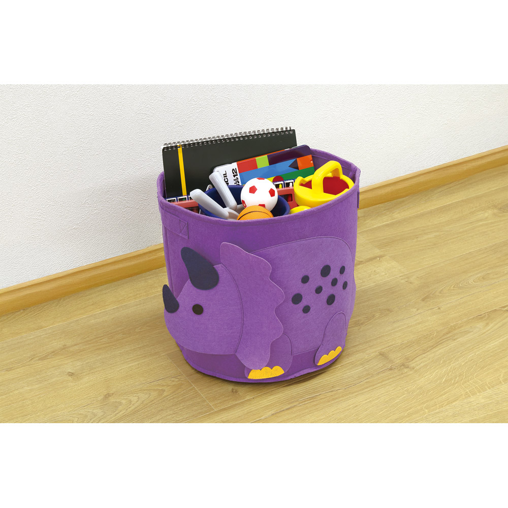 フェルト素材 収納 ボックス BOX ケース バケツ型 ダイカット 24L お