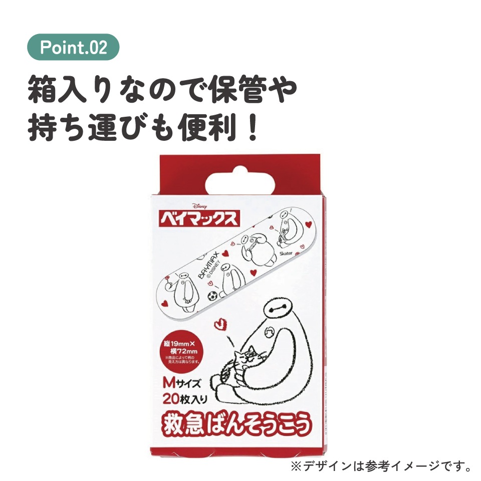 メール便対象品】 絆創膏 キャラクター かわいい 20枚 入り M サイズ
