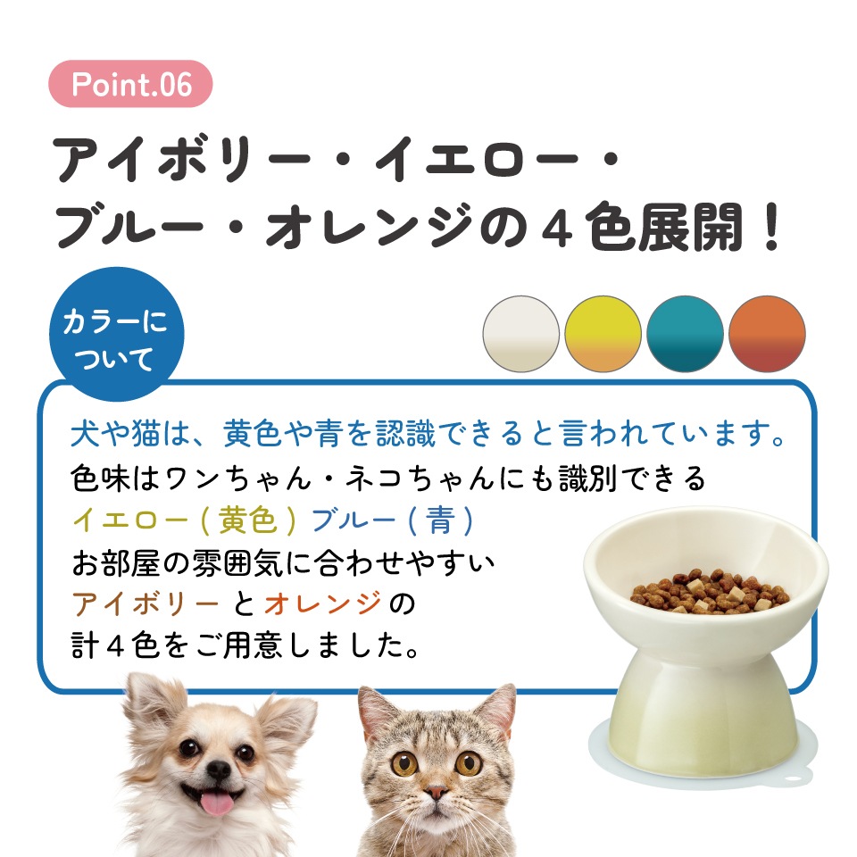 陶器製 短頭犬用食器イエロー陶器 陶製 犬 ペット用食器 大阪公立大学