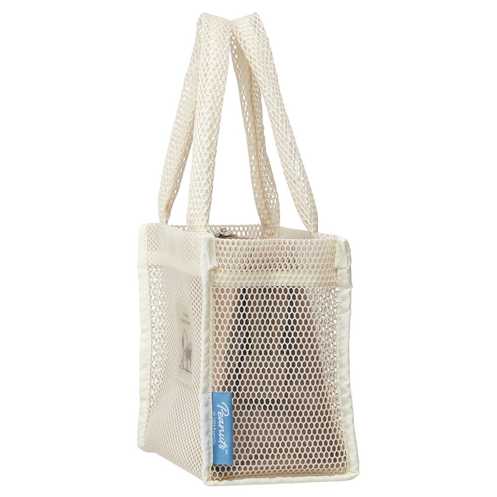 保冷 ポーチ付き メッシュ ランチバッグ バッグ ポーチ 弁当箱 マチ