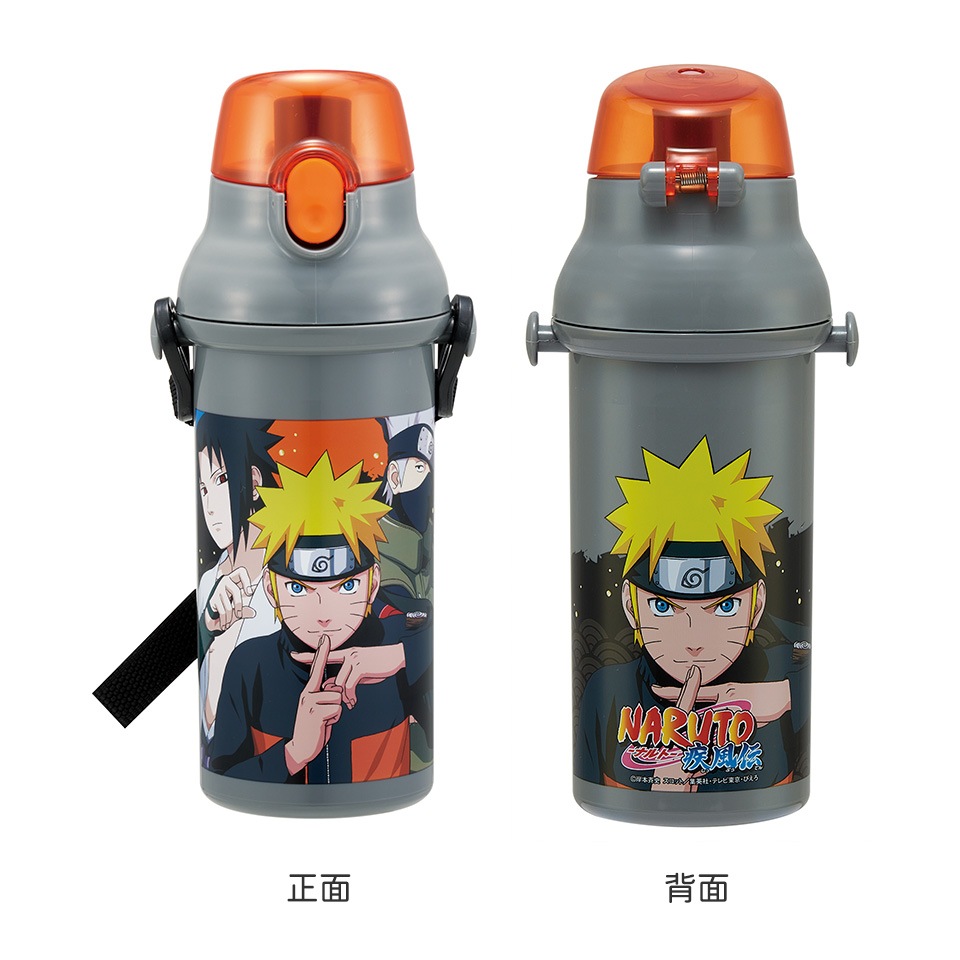子供用 直飲み プラスチック 水筒 480ml NARUTO