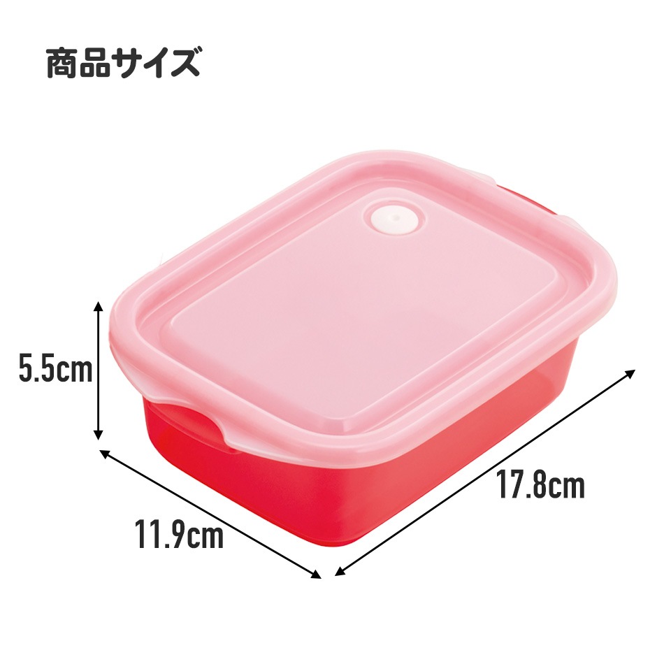 スケーター 保存容器 弁当箱 フードコンテナ シールボックス 2個セット