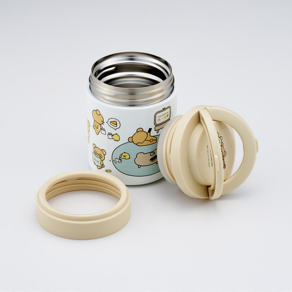 スケーター デリカポット 300ml 保温 保冷 スープジャー ハンドル付き