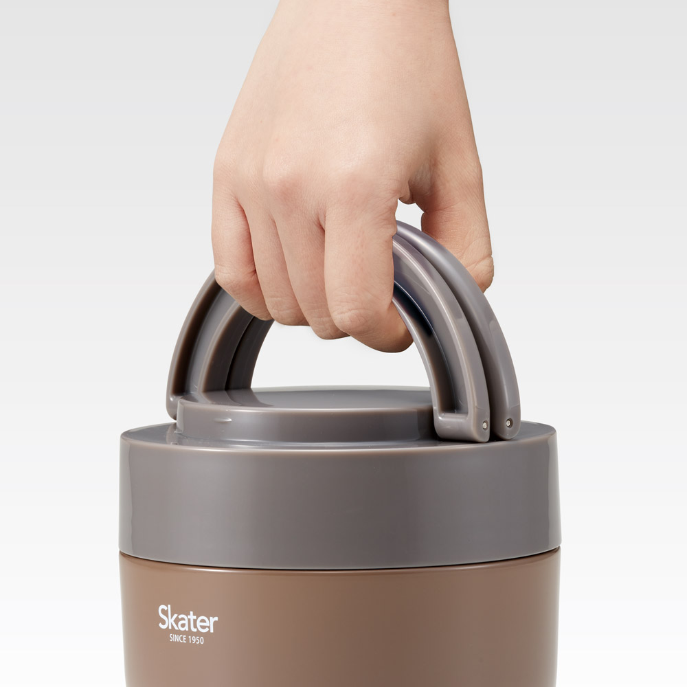 保温弁当箱 ハンドル付き ベージュ*3 ベストコ＞つながる保温弁当箱 ハンドル付き 700mL | ANA