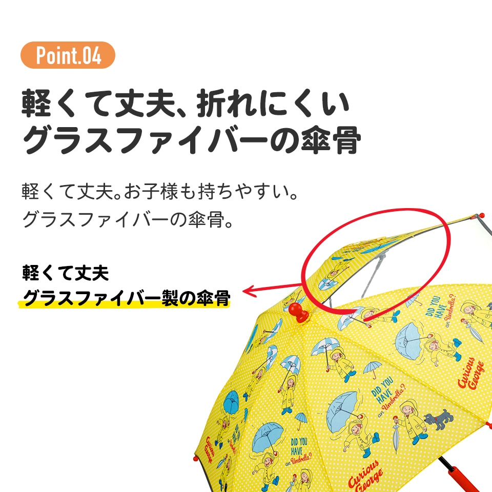 子ども傘 35cm ミッキーマウス／UB0_4973307626791／スケーター