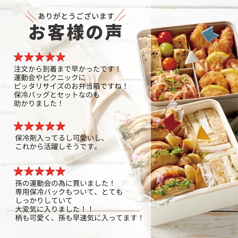 保冷バッグ付行楽ランチセット トトロメイといっしょ