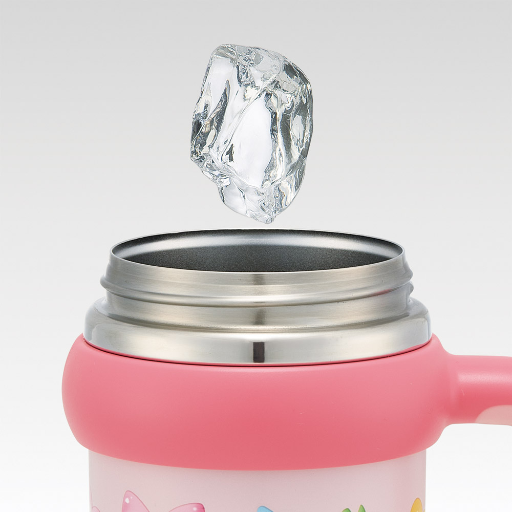 スケーター ハンドル付 タンブラー 830ml ストロー ステンレス ボトル