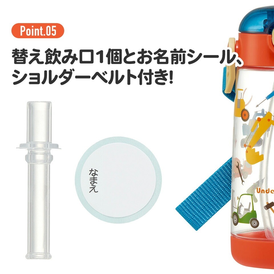 ワンプッシュストローボトル 480ml トイストーリー23