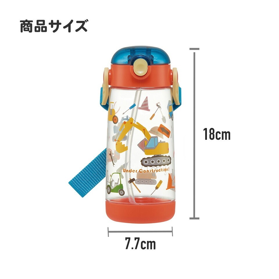 ワンプッシュストローボトル 480ml トイストーリー23