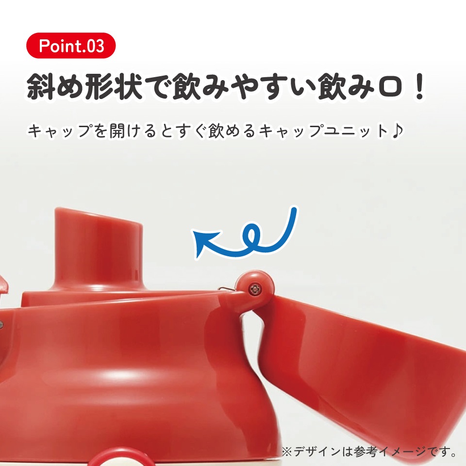 子供用 直飲み プラスチック 水筒 480ml となりのトトロ（メイ