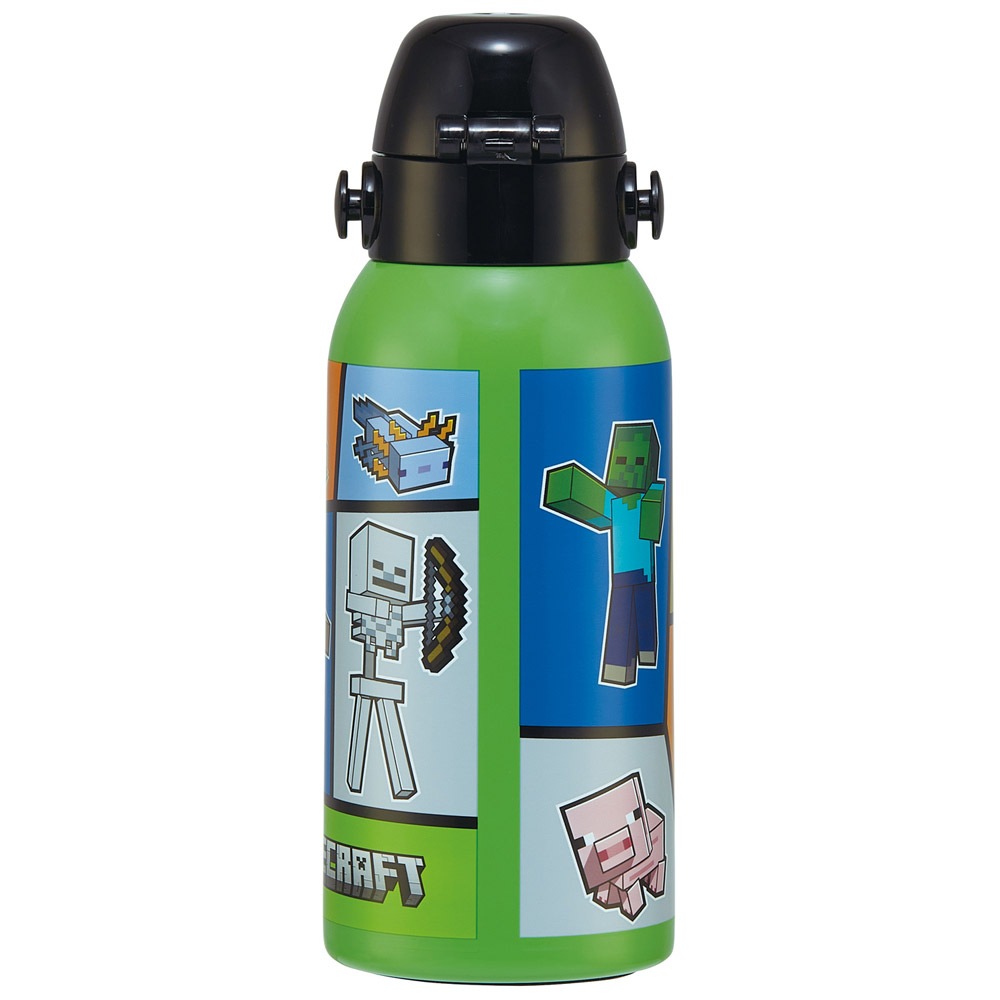 直飲みダイレクトステンレスボトル 600ml マインクラフト25