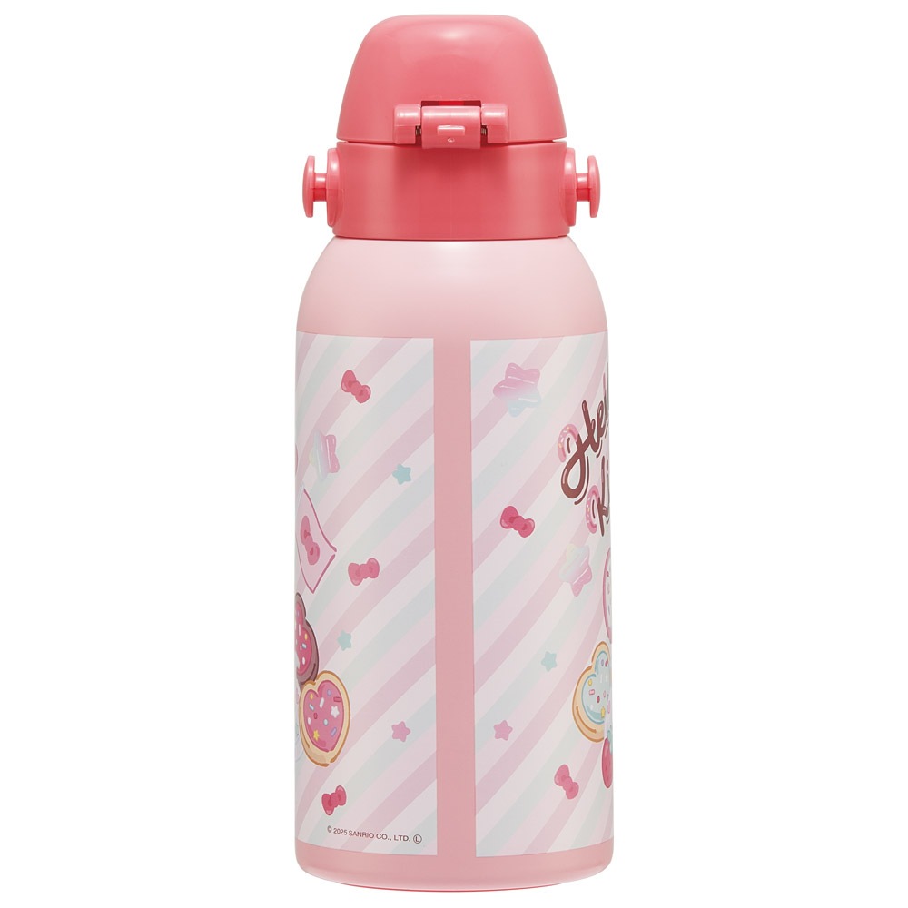 サンリオ ハロー キティ 水筒 600ml スケーター 水筒 600ml 保冷 ステンレス 直飲み ボトル ショルダー