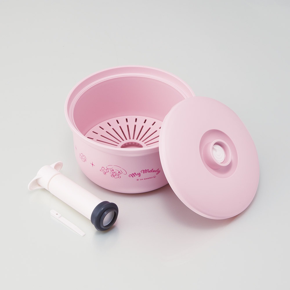 もものごはんさん専用 専用ポンプ付き 真空 おひつ 3合用 ごはん ご飯 ゴハン 保存 冷蔵庫 御