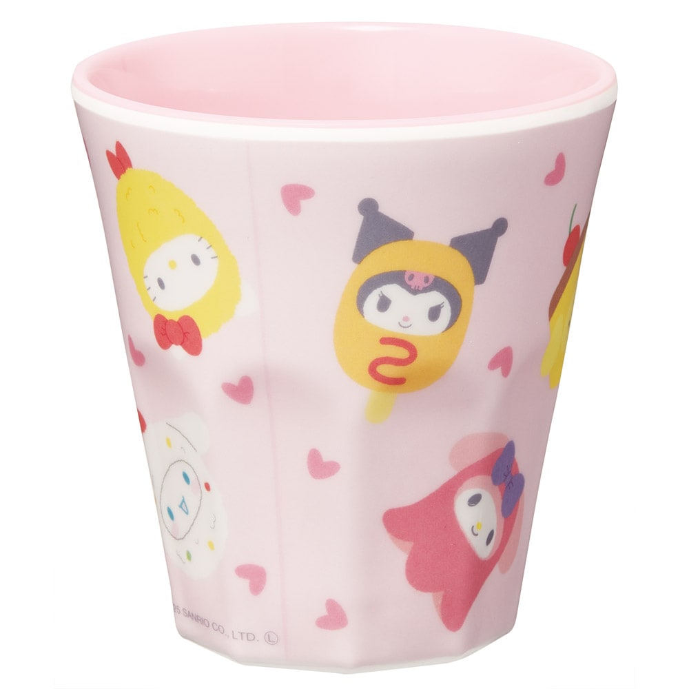 メラミンタンブラー 270ml サンリオキャラクターズ なりきり食べ物