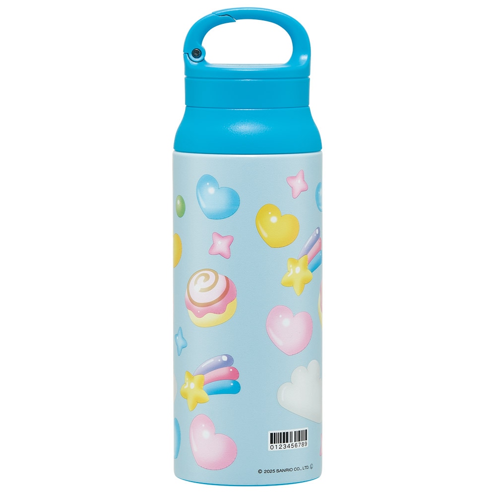 スケーター 水筒 600ml カラビナ ハンドル ステンレス ボトル 保温