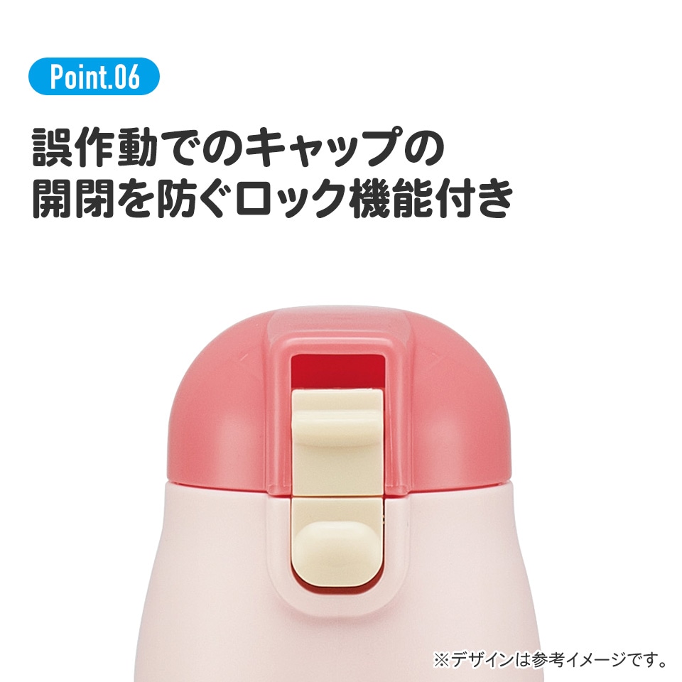 水筒 キッズ 360ml キャラクター 直飲み ワンタッチ おしゃれ