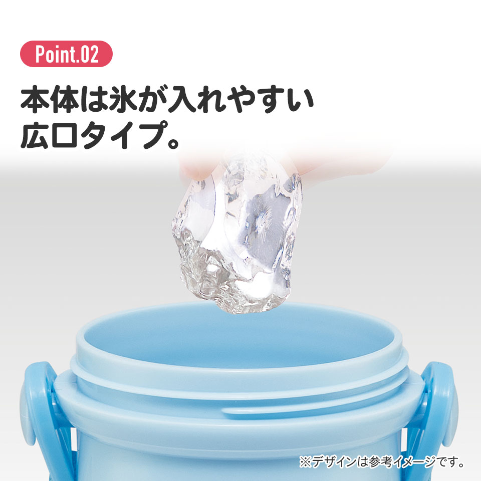 抗菌直飲プラボトル 480ml カナヘイ×ミッキー