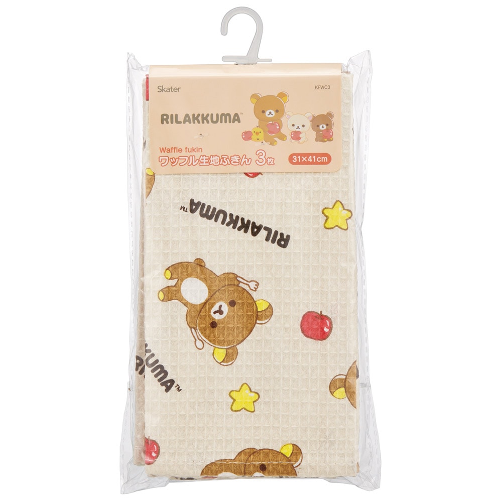 スケーター ふきん・キッチンクロス キャラクター 3枚セット ふきん