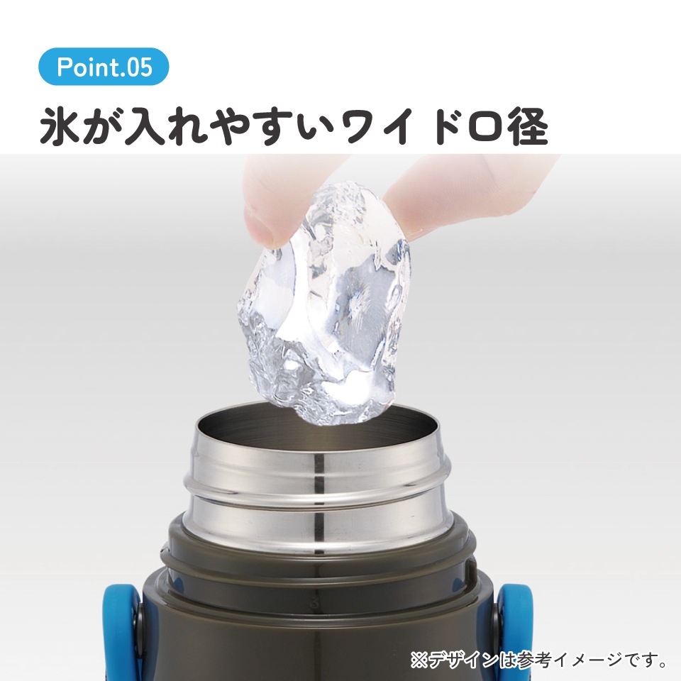 スケーター 水筒 子供 470ml 直飲み ダイレクト キッズ ステンレス