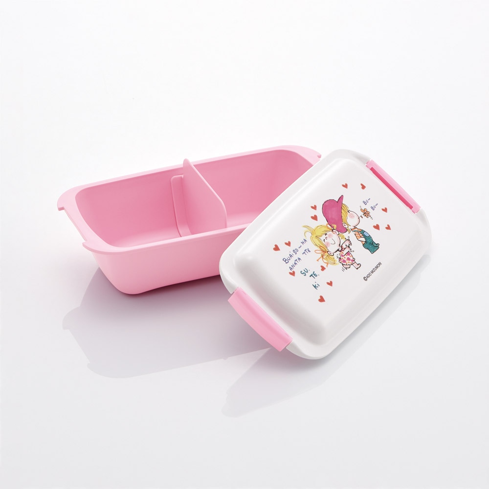 スケーター 洗いやすい弁当箱 パッキン溝の幅が広い ふわっと お弁当箱