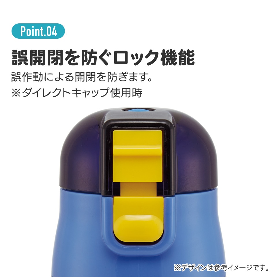 超軽量 直飲み コップ飲み兼用 2WAYステンレスボトル 470ml/430ml